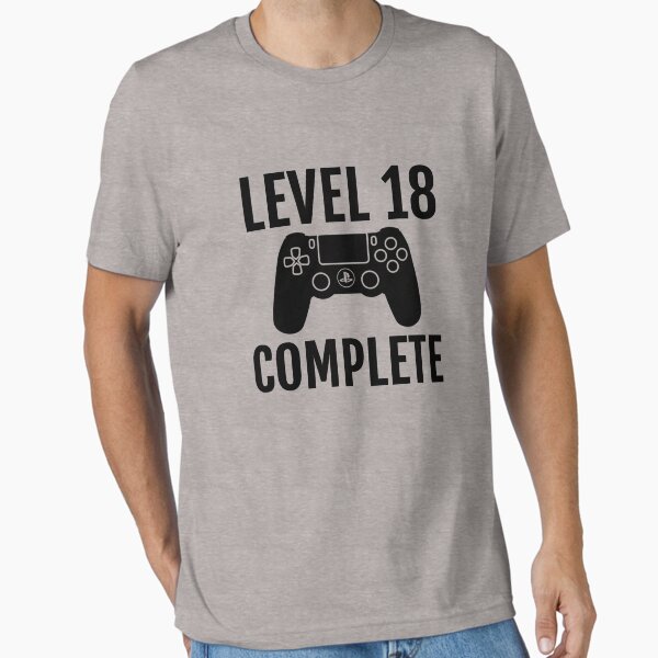 Item preview, Level 18 Complete 18th Birthday Gift Video Gamer designed and sold by EstelleStar.