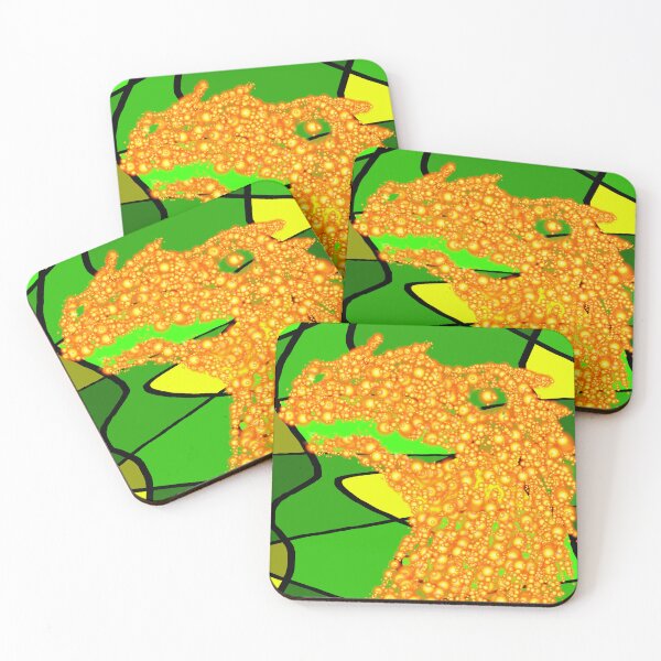 Item preview, Mosaic Pattern With Abstract Sea Dragon Head Artwork14 D1 Production designed and sold by SelfUpgrade.