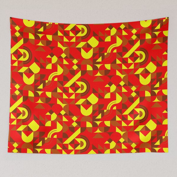 Item preview, geometric colorful patterns conceptual Art - Abstract Neo Geo graphic design designed and sold by Design Repo.