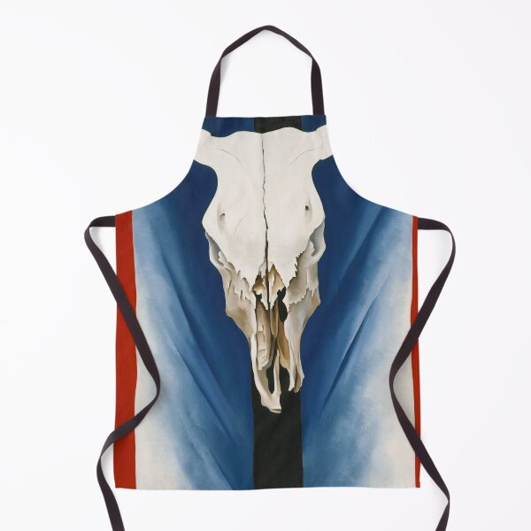 Item preview, Cow's skull : red white and blue of georgia O'keeffe art drawing designed and sold by Golido.