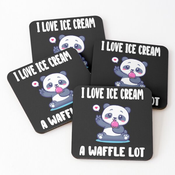 Item preview, I Love Ice Cream A Waffle Lot  designed and sold by anes18.