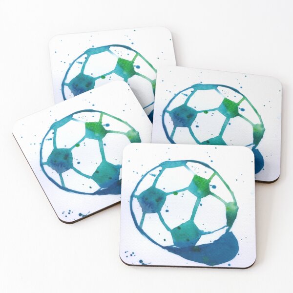 Item preview, Watercolor Soccer ball designed and sold by SanMould.