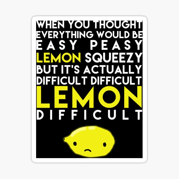 Fruit Quote Gifts Merchandise Redbubble - where lemons are made for chezzy life quotes roblox