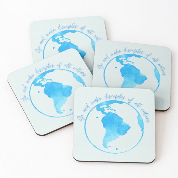 Item preview, Missionary Go and Make Disciples of All Nations  designed and sold by GracefulThreads.
