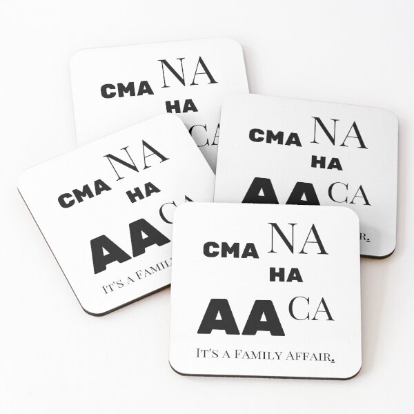 Item preview, CMA, NA, HA, CA, AA, It's a family Affair. designed and sold by SicbutSober.