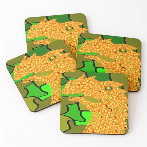 Item preview, Mosaic Pattern With Abstract Sea Dragon Head Artwork15 D1 Production designed and sold by SelfUpgrade.