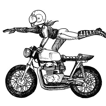 Artwork thumbnail, Women Who Ride - Superwoman by Amanda Zito