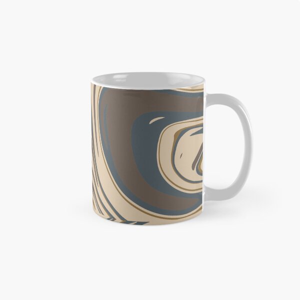 Item preview, Watercolor Retro Liquid Swirl abstract marble pattern illustration printing  designed and sold by Kamzzi.