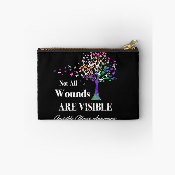 Item preview, Not All Wounds Are Visible Invisible Illness Awareness designed and sold by Hatjar.