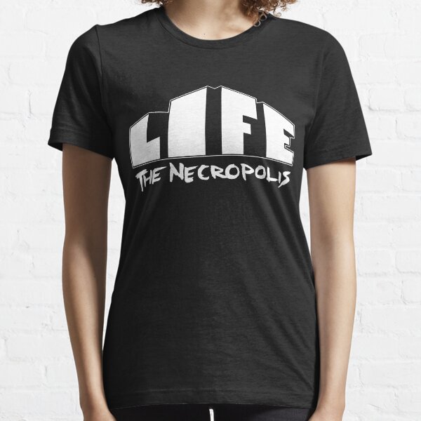 Life The Necropolis Logo Black. Essential T-Shirt