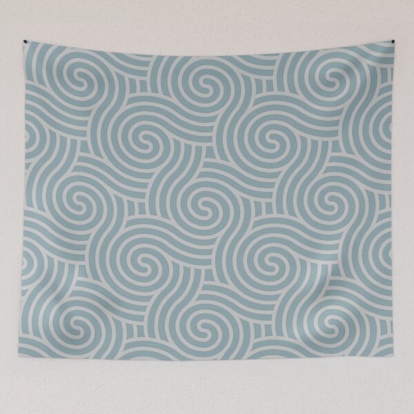 Item preview, Retro Spirals Geometric Design designed and sold by antevasinart.