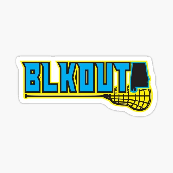 BLKOUT Lacrosse Sticker