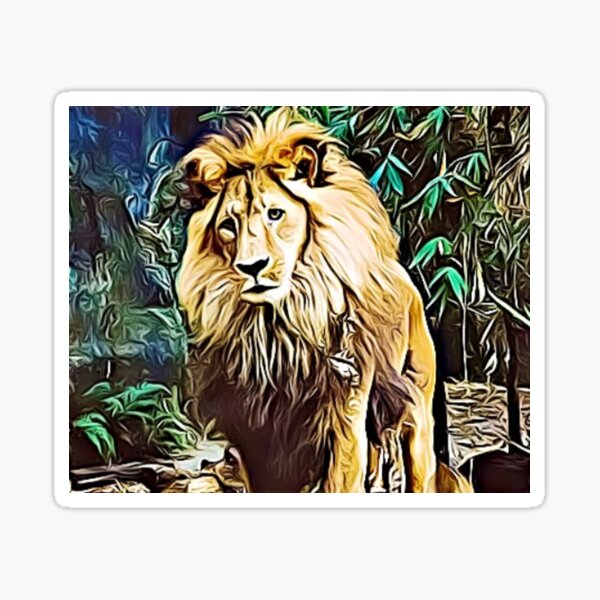 Lion Sticker