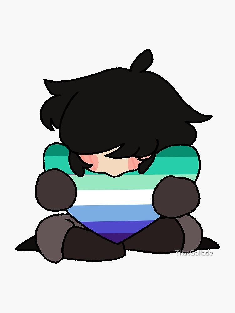 Mlm Pride Sticker Sticker For Sale By Thatgallade Redbubble