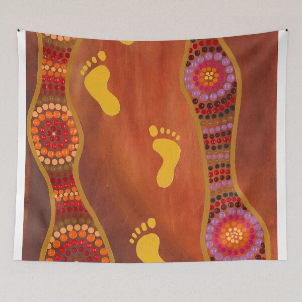 Item preview, "Walking on Country" designed and sold by MickAndoDesigns.