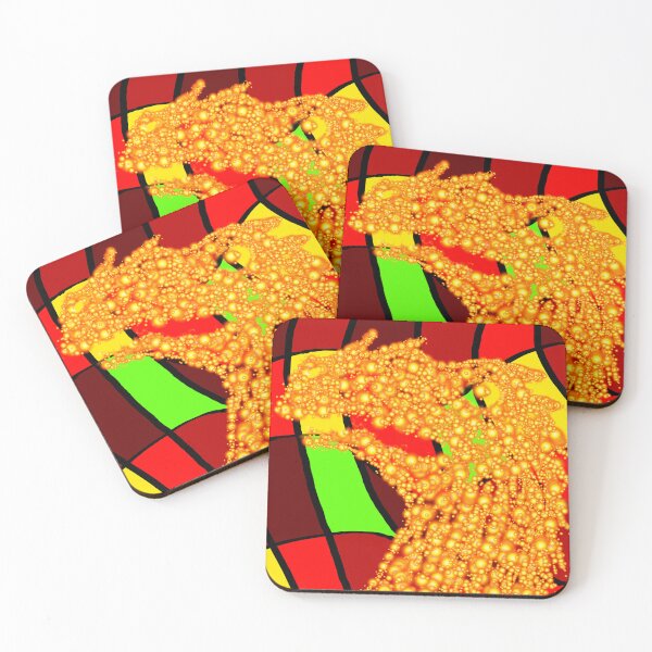 Item preview, Mosaic Pattern With Abstract Sea Dragon Head Artwork17 D1 Production designed and sold by SelfUpgrade.