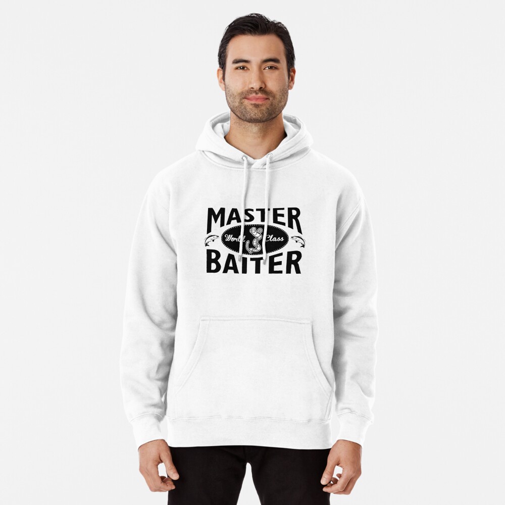 World Class Master Baiter Fishing Pullover Hoodie for Sale by