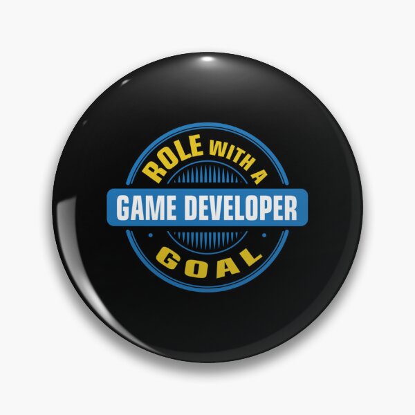 Item preview, Game Developer Role With A Goal Computer Designer Artist Programmer Code Classic T-Shirt designed and sold by ayeshadanaqws.