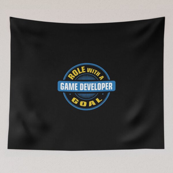 Item preview, Game Developer Role With A Goal Computer Designer Artist Programmer Code Classic T-Shirt designed and sold by ayeshadanaqws.