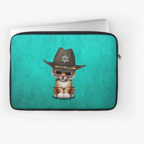 Baby Tiger Laptop Sleeves Redbubble - tiger striped legit fedora roblox