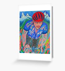 Mountain Trek King Of The Mountain Le Tour De France Greeting Card