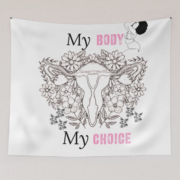 Item preview,  my body my choice sticker designed and sold by Hound-dolls.