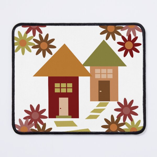 Item preview, Tiny town in fall designed and sold by FrancesPoff.