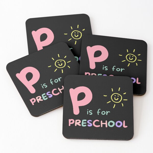 Item preview, P is for preschool designed and sold by Hey-Nice-Shirt.