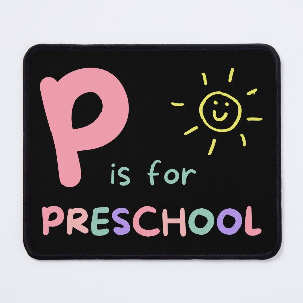 Item preview, P is for preschool designed and sold by Hey-Nice-Shirt.