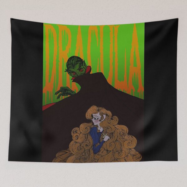 Item preview, Green Dracula Poster designed and sold by Brooksie Fontaine.