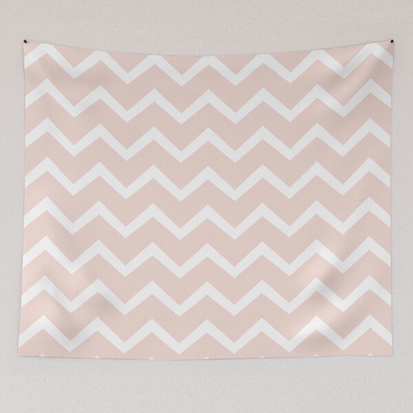 Item preview, Chevron Zig Zag Blush Design  designed and sold by antevasinart.