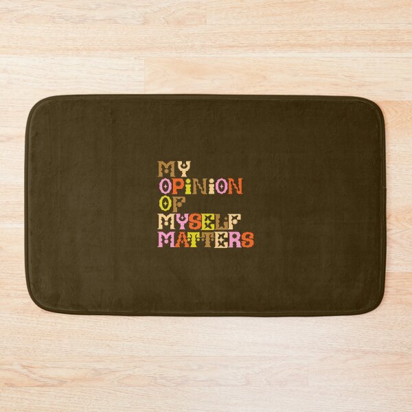 Item preview, Groovy My opinion of Myself Matters designed and sold by Pink Ribbon.