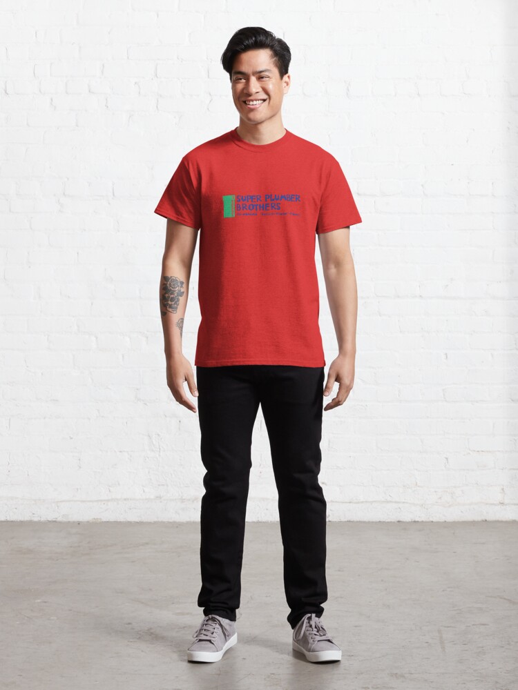 Thumbnail 3 of 7, Classic T-Shirt, Super Plumber Brothers designed and sold by choustore.