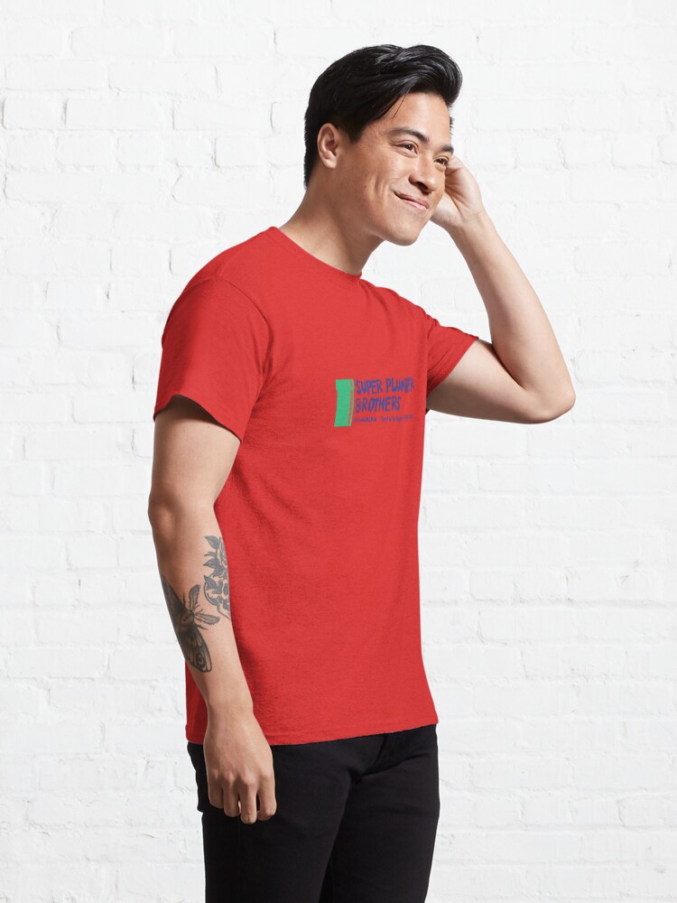 Thumbnail 5 of 7, Classic T-Shirt, Super Plumber Brothers designed and sold by choustore.
