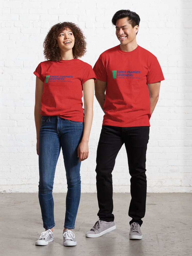 Thumbnail 1 of 7, Classic T-Shirt, Super Plumber Brothers designed and sold by choustore.