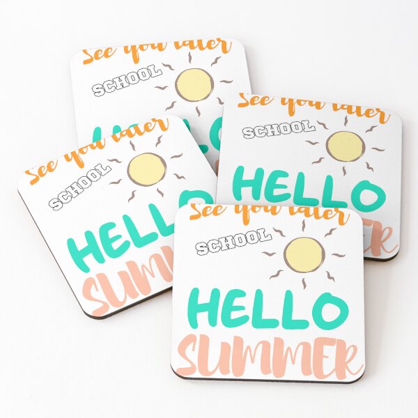 Item preview, See You Later School Hello Summer designed and sold by MrJArts.