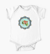 Heraldic Strawberries One Piece - Short Sleeve