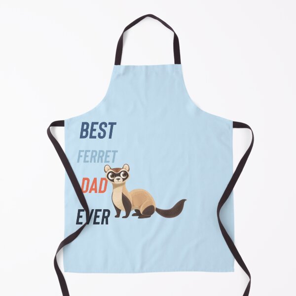 Item preview, Best Ferret Dad Ever sticker designed and sold by Hound-dolls.