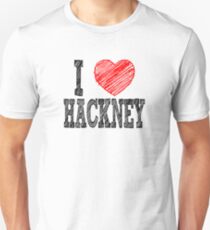 ich liebe Hackney Slim Fit T-Shirt