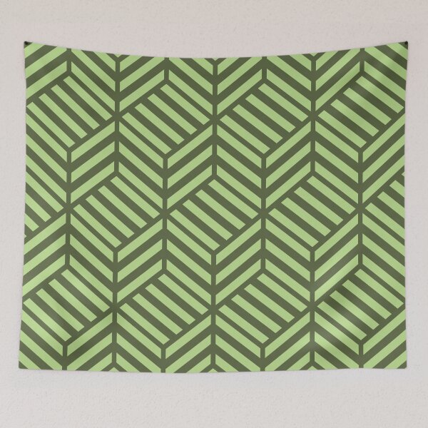 Item preview, Retro Cube Geometric Design designed and sold by antevasinart.
