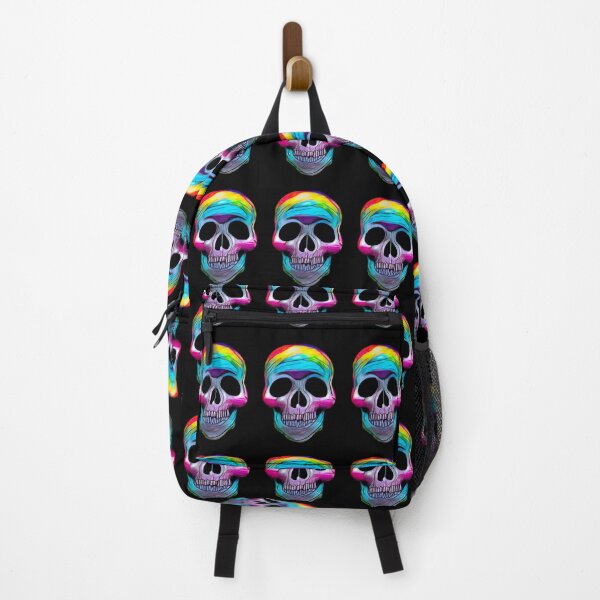Item preview, Rainbow Skull Skeleton designed and sold by wildjellybeans.