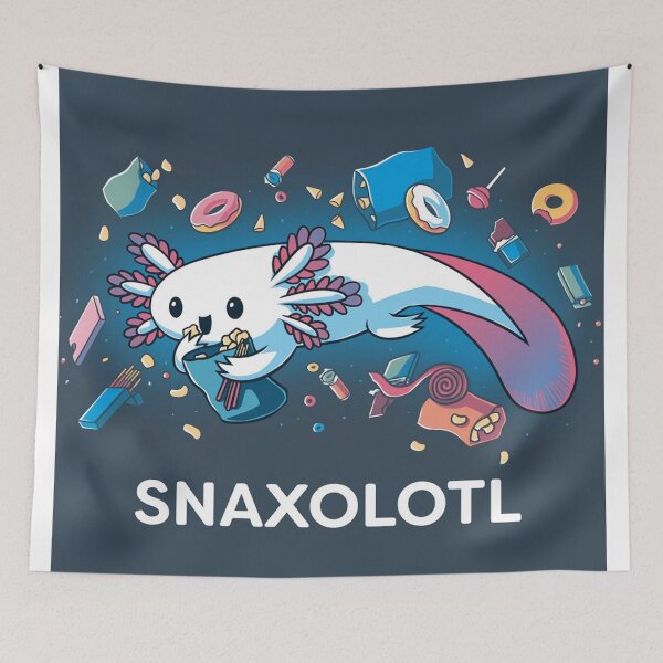 Item preview, #Axlotl Snaxolotl designed and sold by kimmbone.