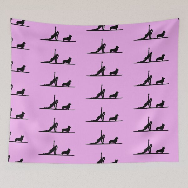 Item preview, SUP Yoga Corgi Summer Paddleboarding Dog Mom designed and sold by Guarddogdrive.