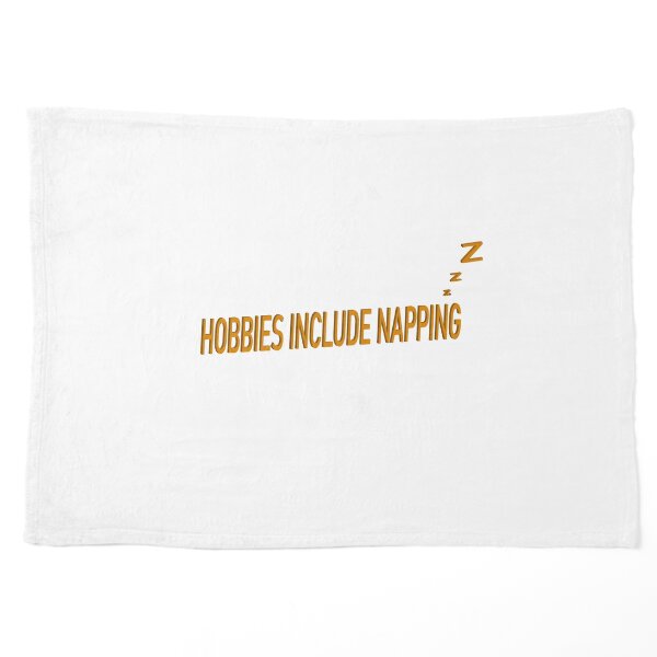 Hobbies Include Napping Pet Blanket