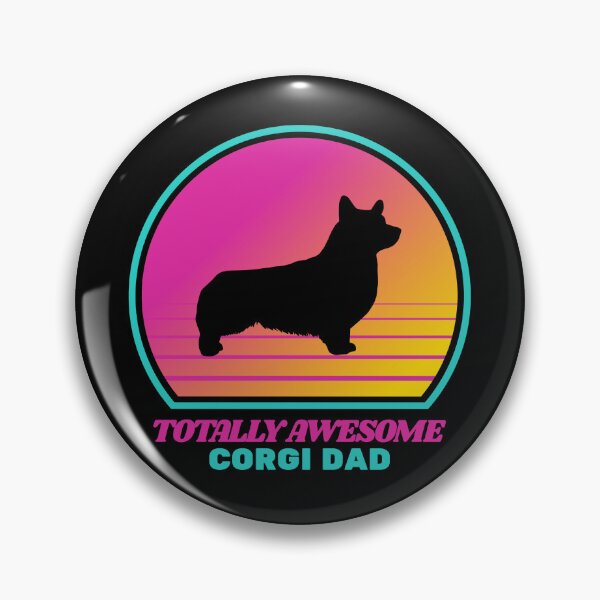 Artikelvorschau, Total tolles Corgi Dad Retro 80er Sommergeschenk entworfen und verkauft von Guarddogdrive.