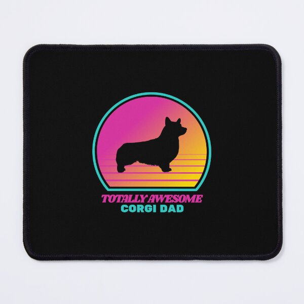 Item preview, Totally Awesome Corgi Dad Retro 80s Summer Gift designed and sold by Guarddogdrive.