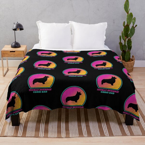 Item preview, Totally Awesome Corgi Dad Retro 80s Summer Gift designed and sold by Guarddogdrive.