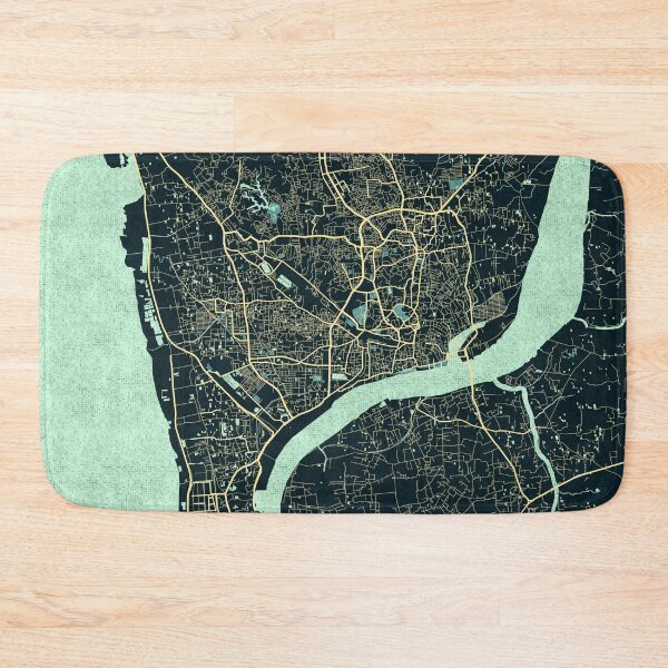 Item preview, Chattogram City Map of Bangladesh - Summer designed and sold by deMAP.