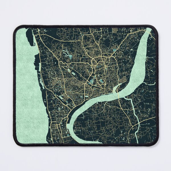 Item preview, Chattogram City Map of Bangladesh - Summer designed and sold by deMAP.