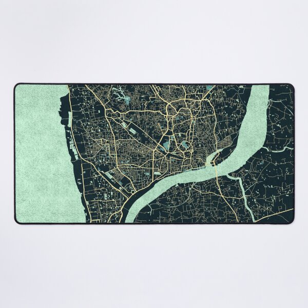 Item preview, Chattogram City Map of Bangladesh - Summer designed and sold by deMAP.